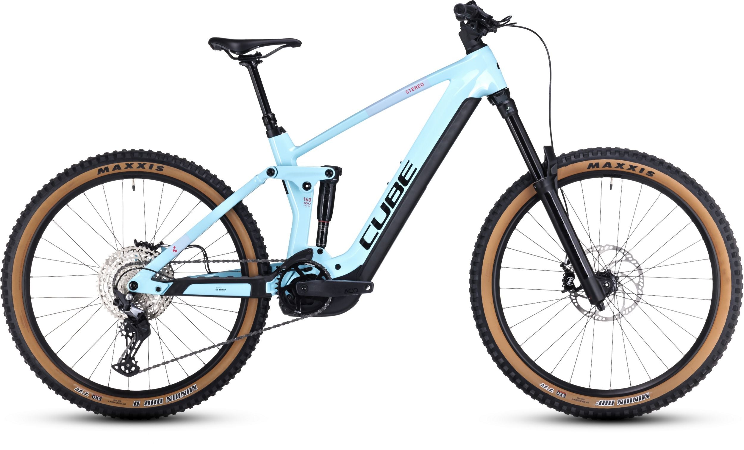 Cube Stereo Hybrid 160 HPC Race 625 iceblue´n´black