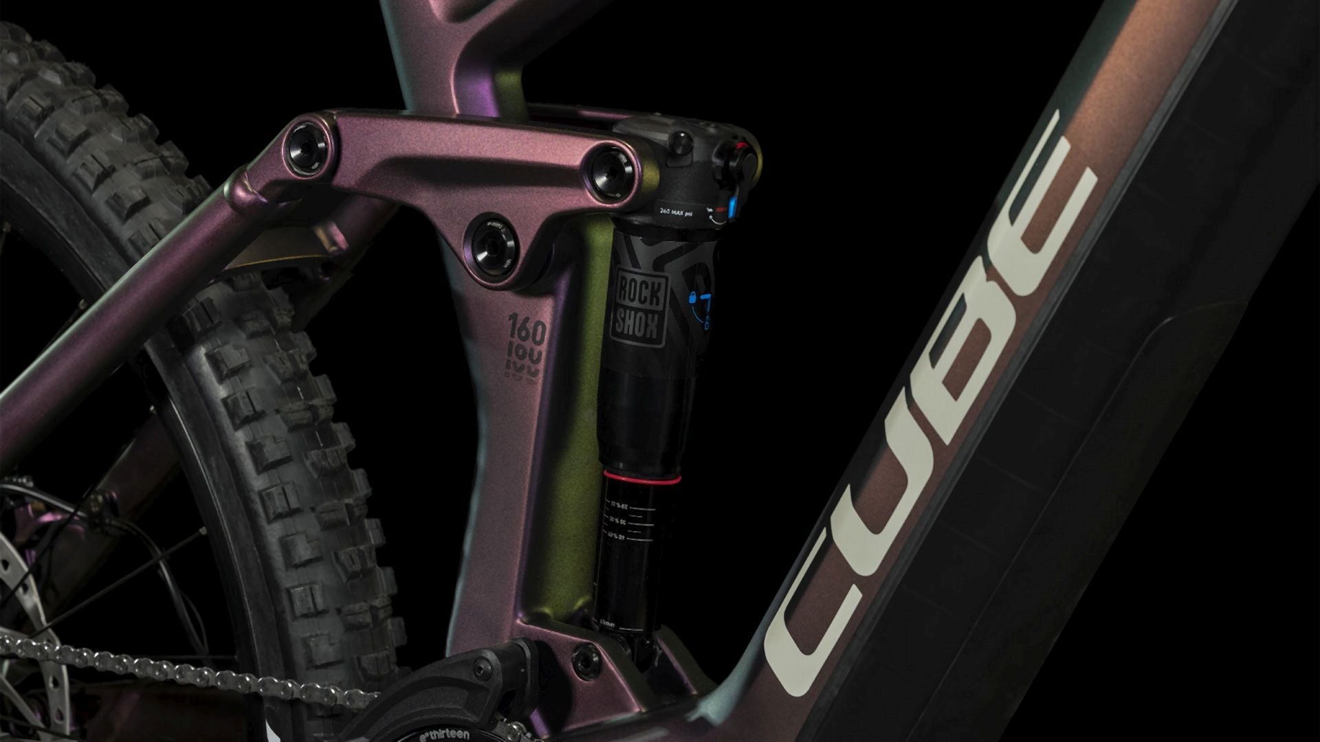 Cube Stereo Hybrid 160 HPC SLX 750 molotov´n´grey