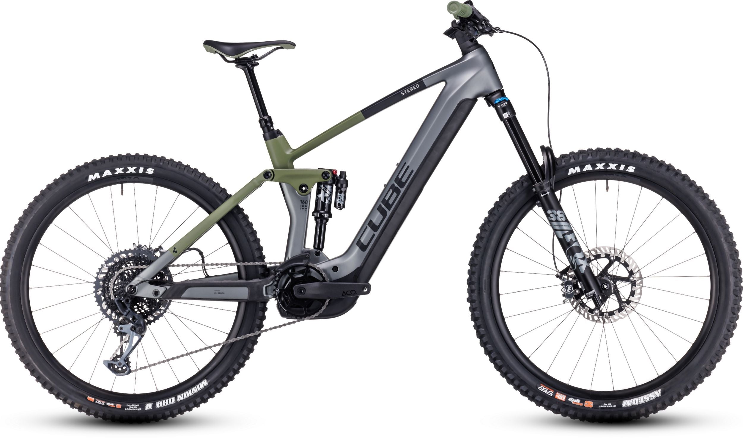 Cube Stereo Hybrid 160 HPC TM 750 flashgrey´n´olive