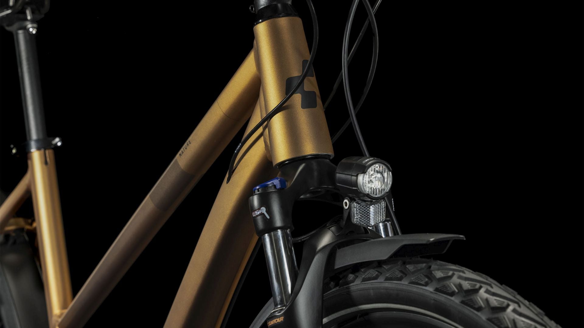 Cube Nature Pro Allroad gold´n´black Trapez 2024