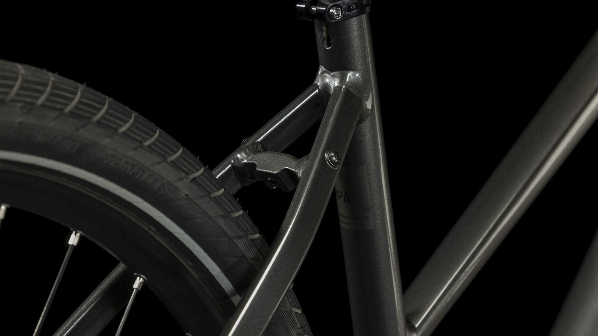 Cube Hyde graphite´n´black Trapez