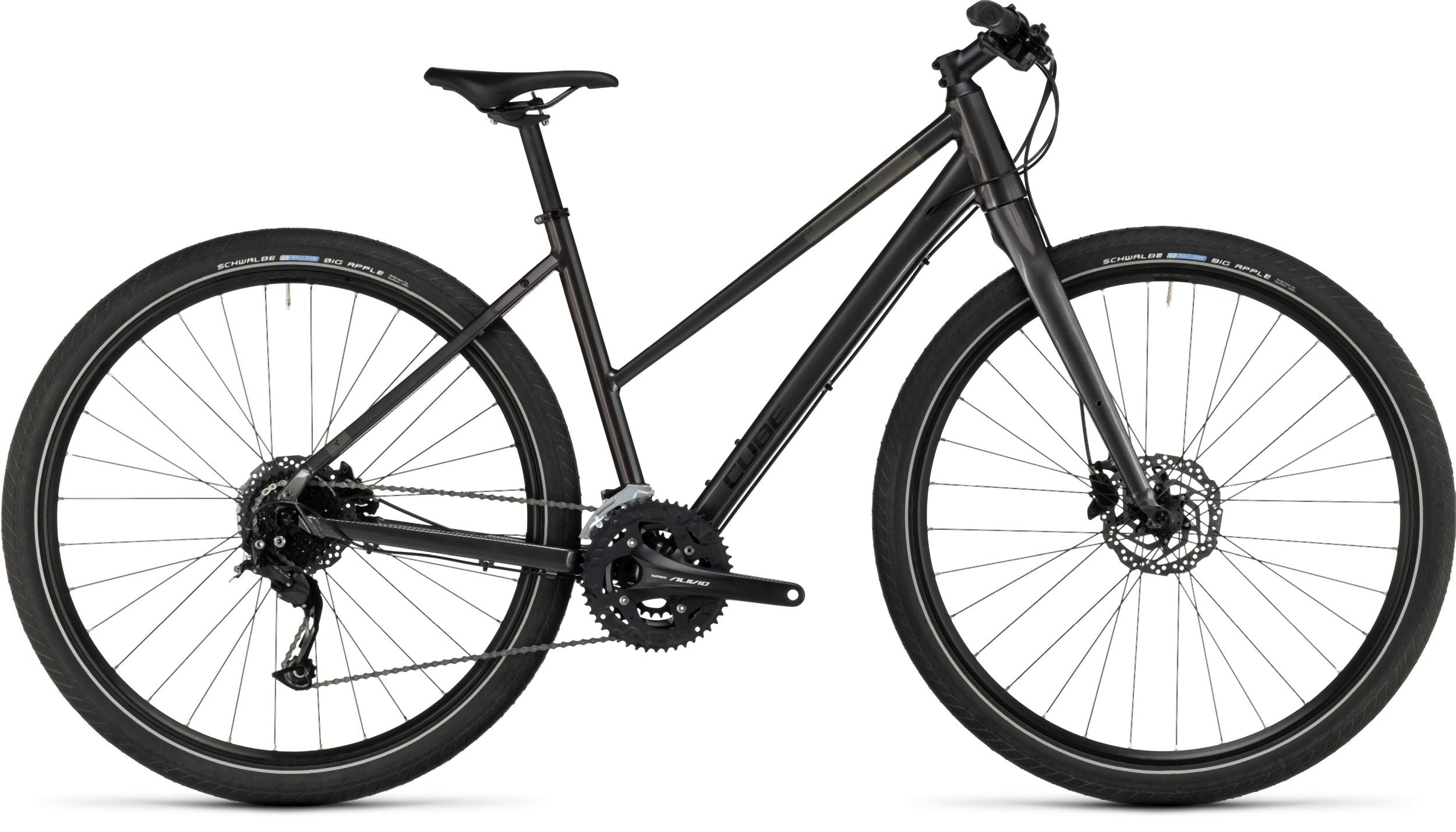 Cube Hyde graphite´n´black Trapez