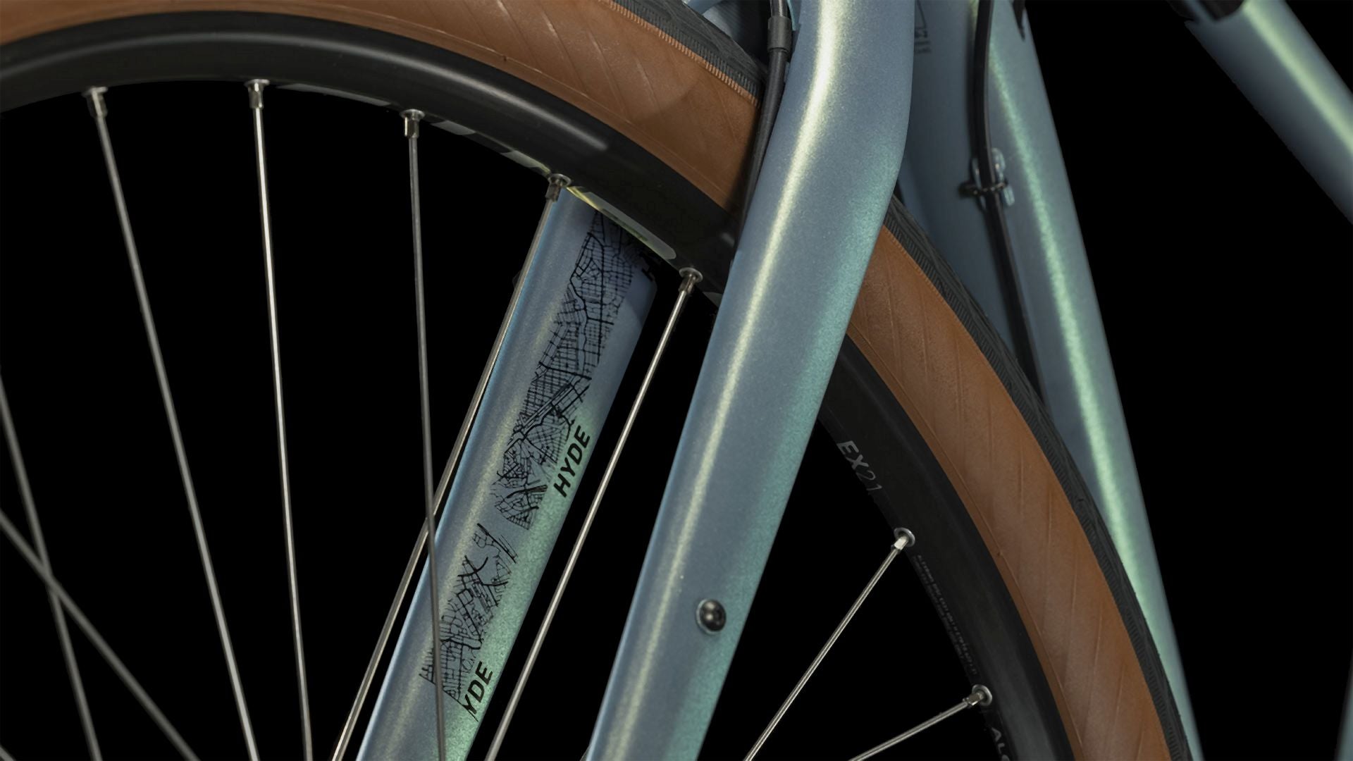 Cube Hyde Pro metalgreen´n´black