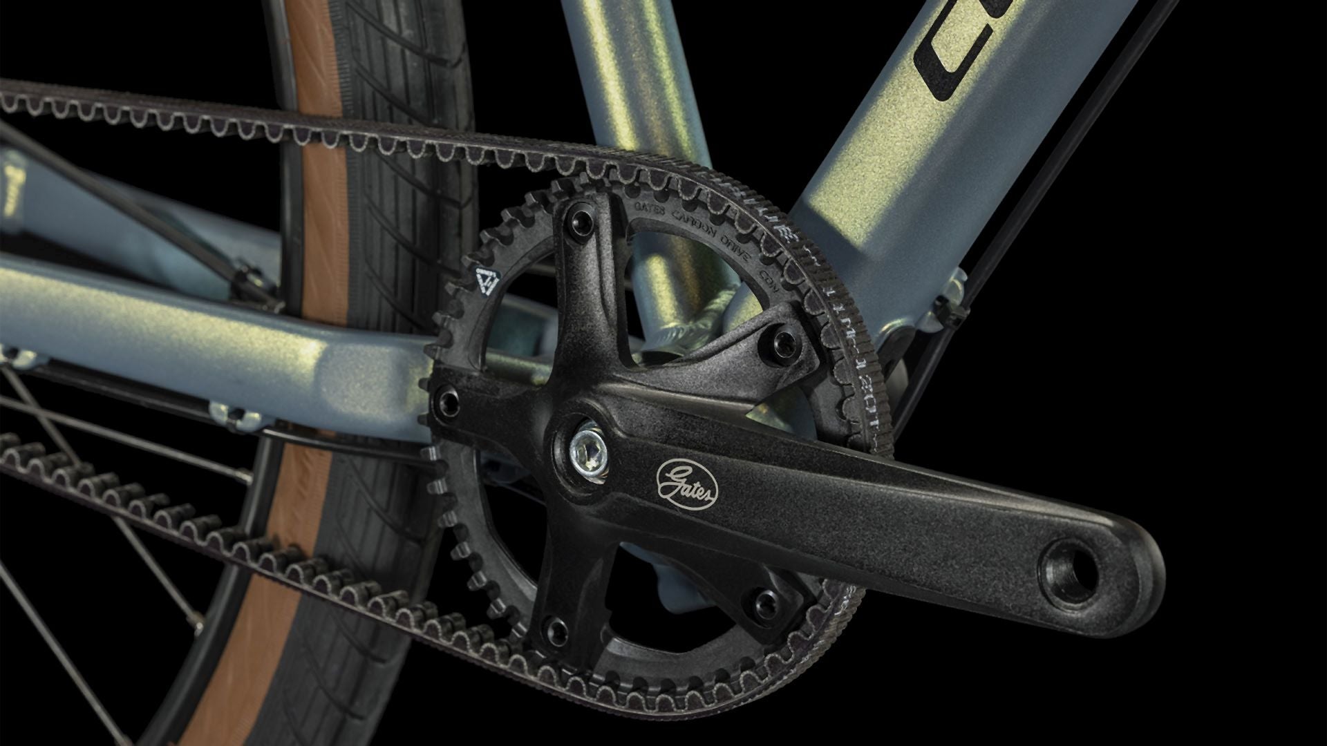 Cube Hyde Pro metalgreen´n´black Trapez