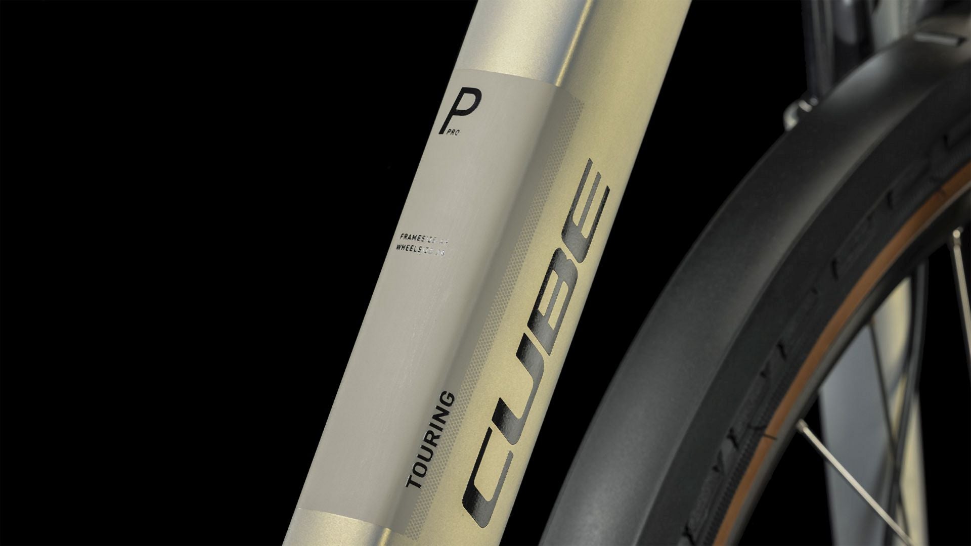 Cube Touring Pro pearlysilver´n´black Easy Entry