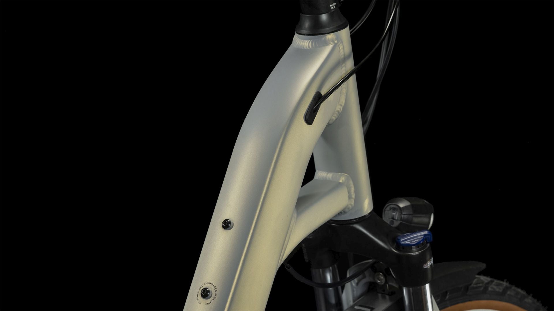 Cube Touring Pro pearlysilver´n´black Easy Entry
