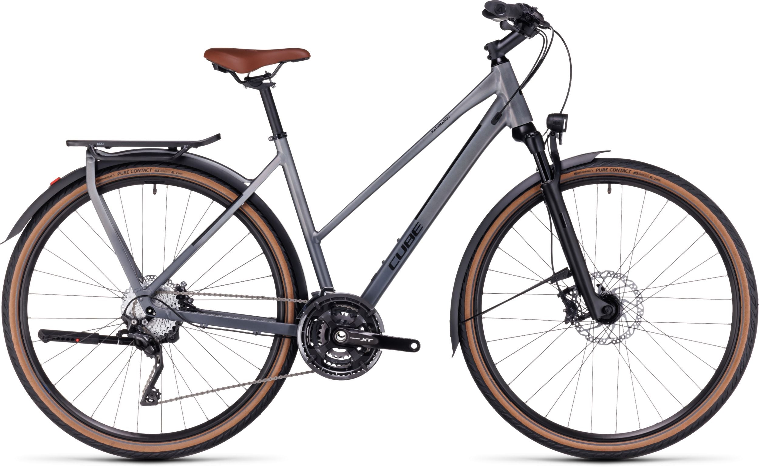 Cube Kathmandu SLX prizmsilver´n´black Trapez