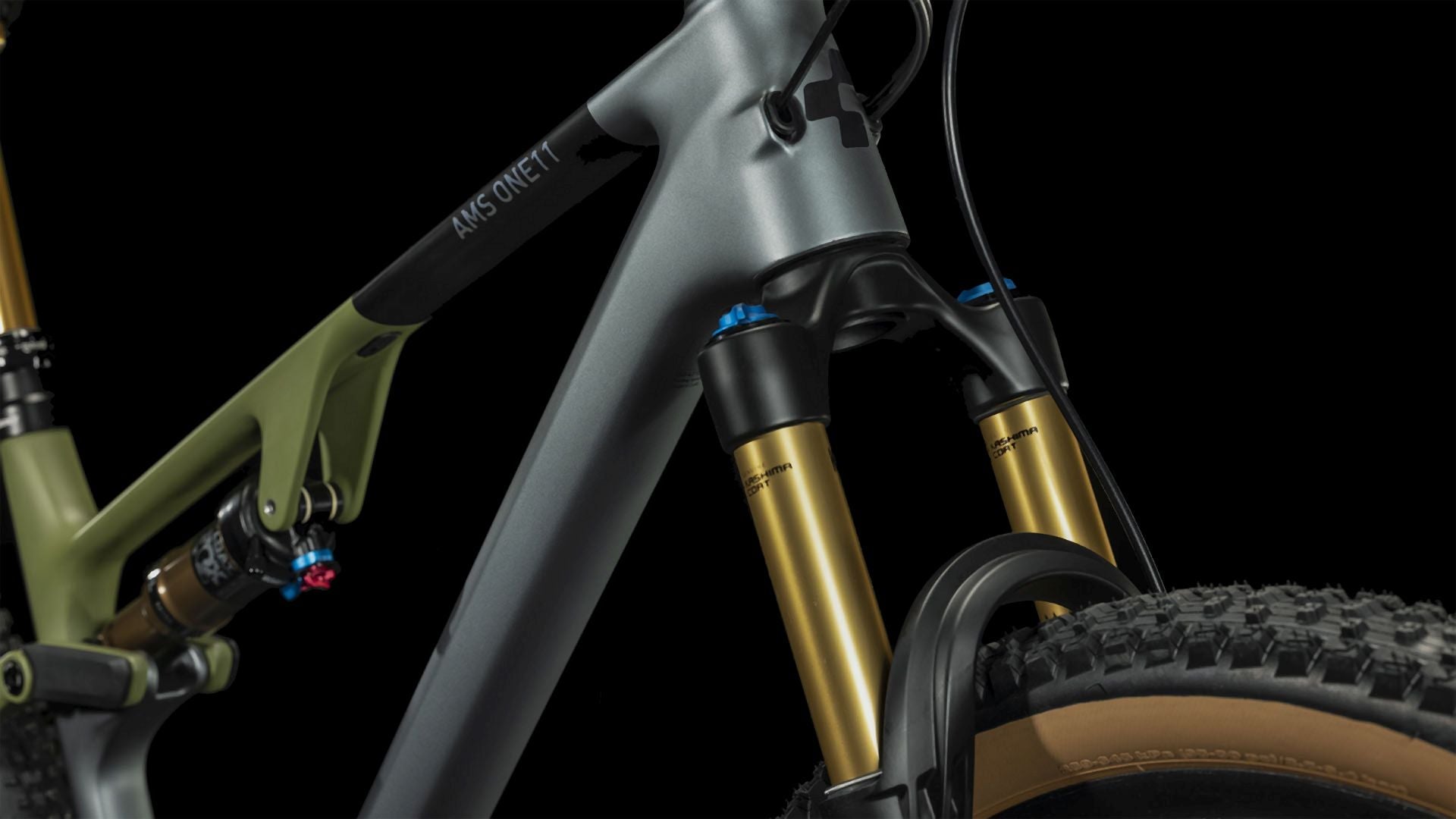 Cube AMS ONE11 C:68X TM flashgrey´n´olive
