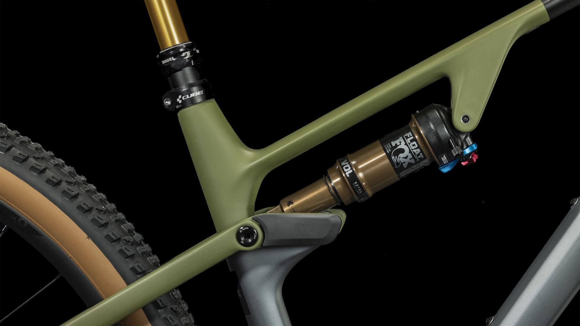 Cube AMS ONE11 C:68X TM flashgrey´n´olive