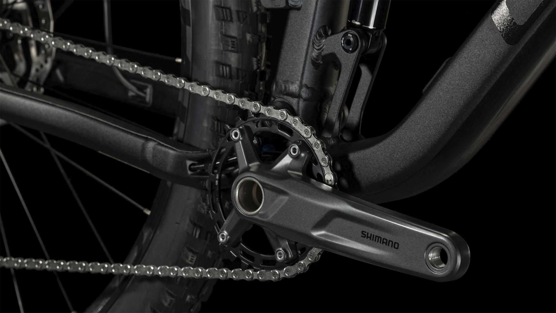 Cube Stereo ONE22 Race black anodized