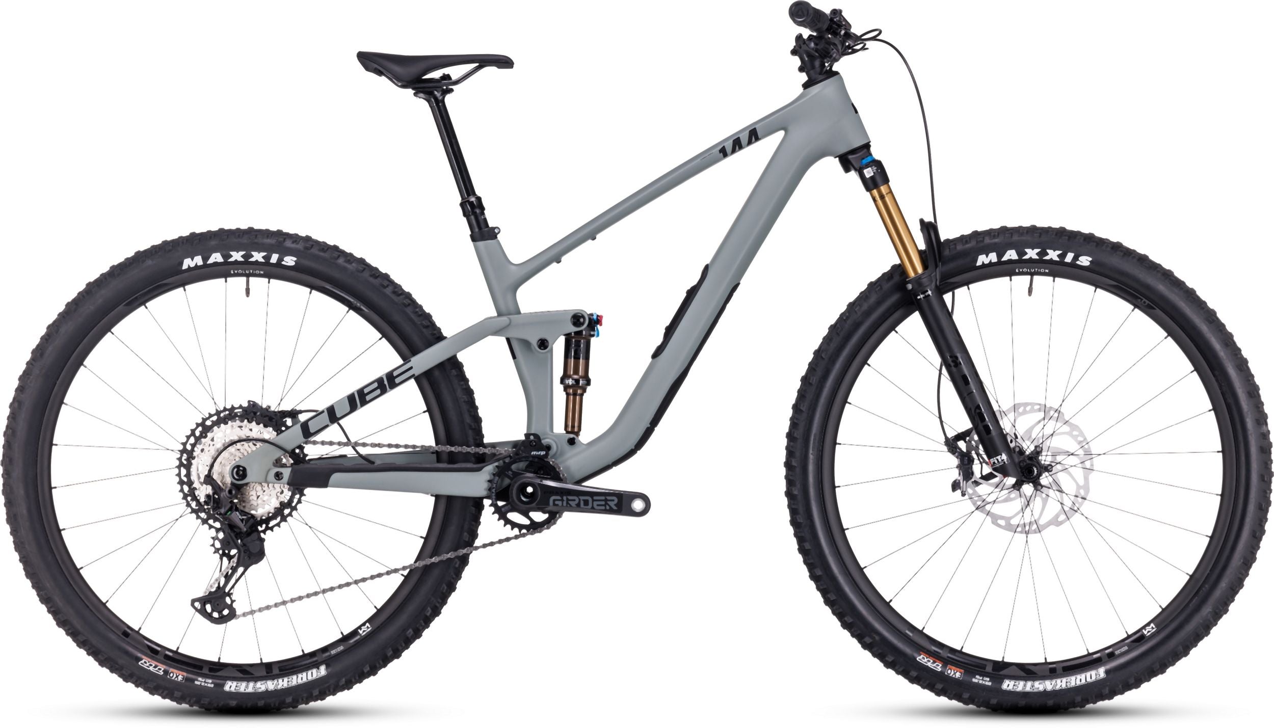 Cube Stereo ONE44 C:62 Race swampgrey´n´black 2024