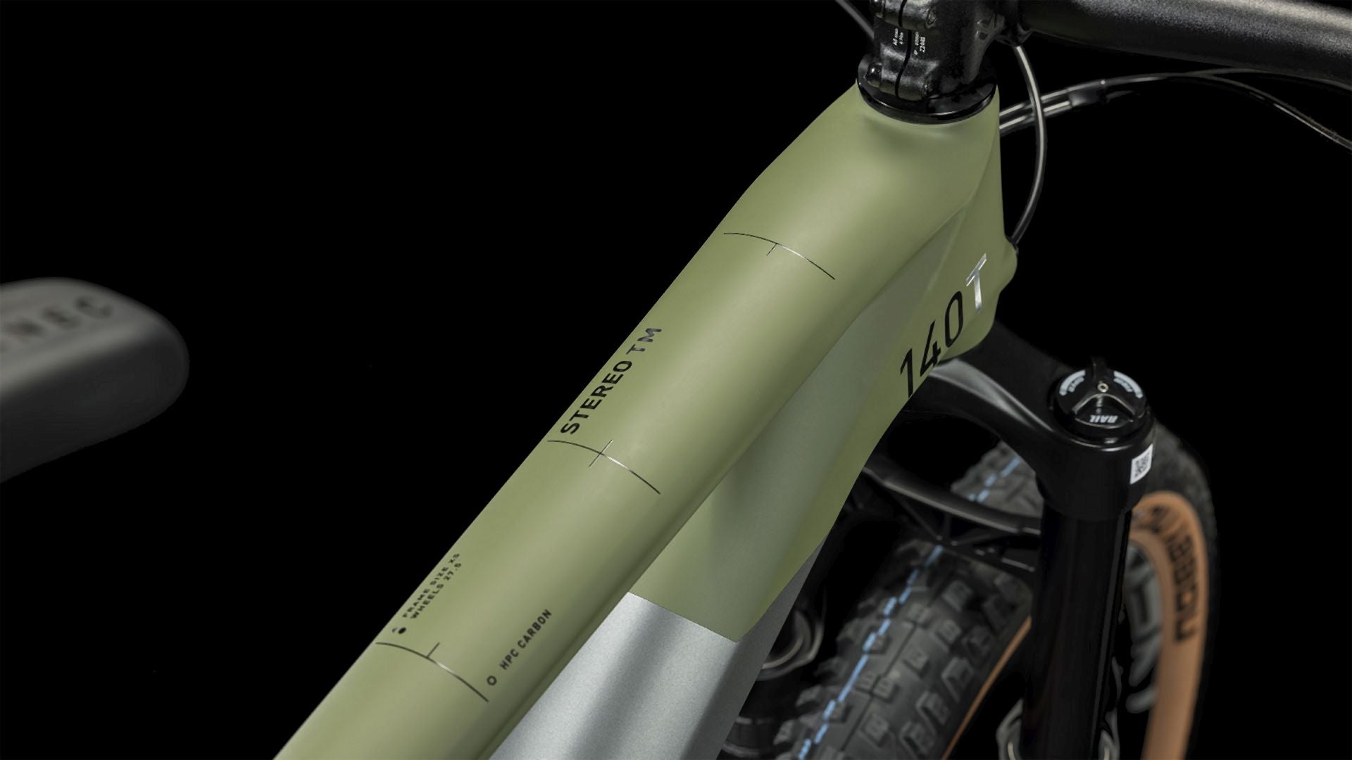 Cube Stereo 140 HPC Rookie flashgrey´n´olive