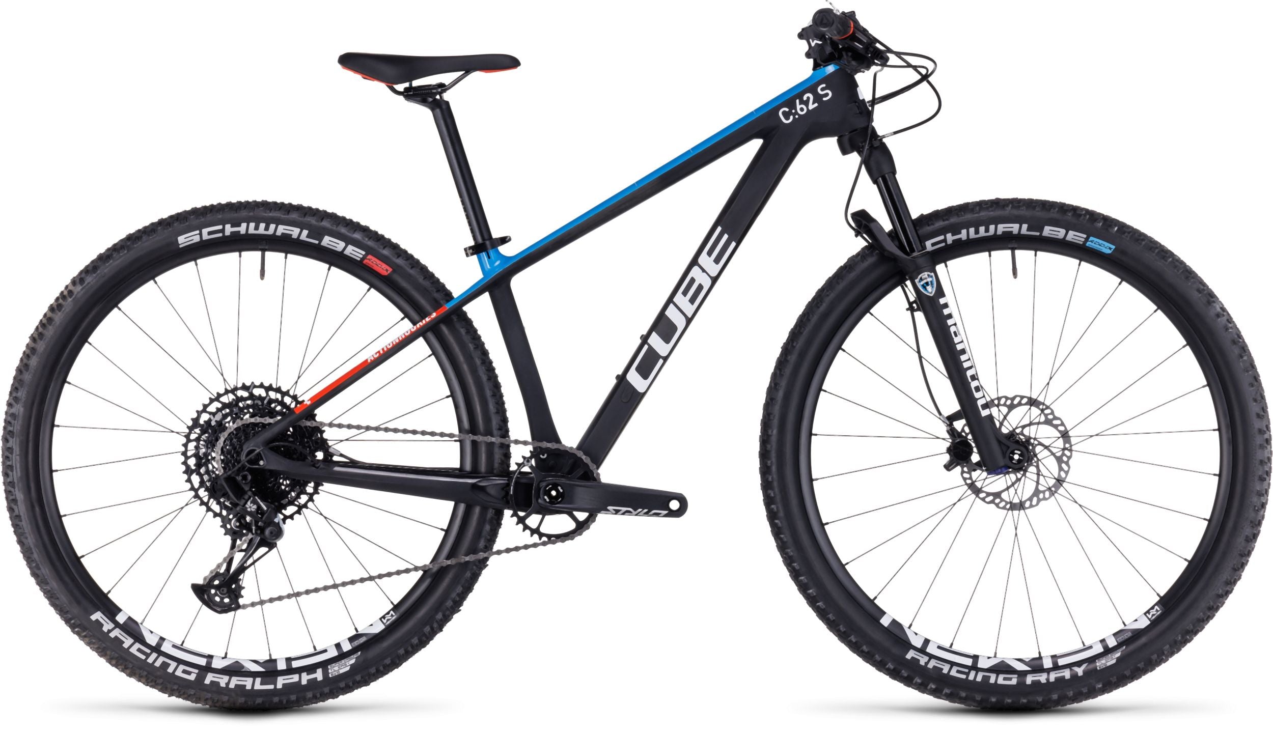Cube Elite C:62 SLX carbon´n´blue´n´red