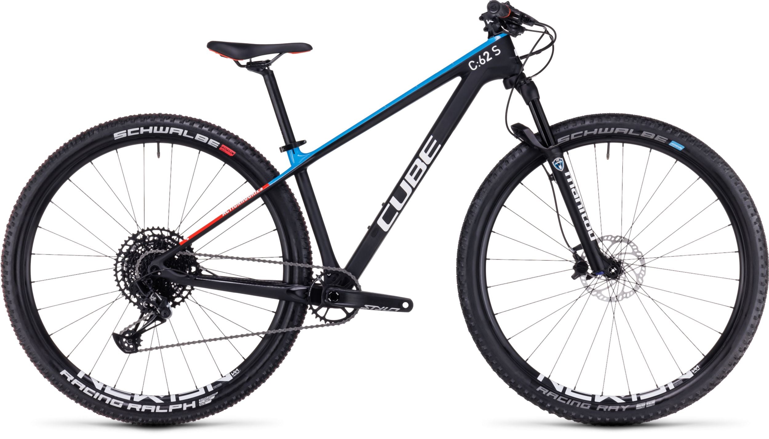 Cube Elite C:62 SLX carbon´n´blue´n´red 2024