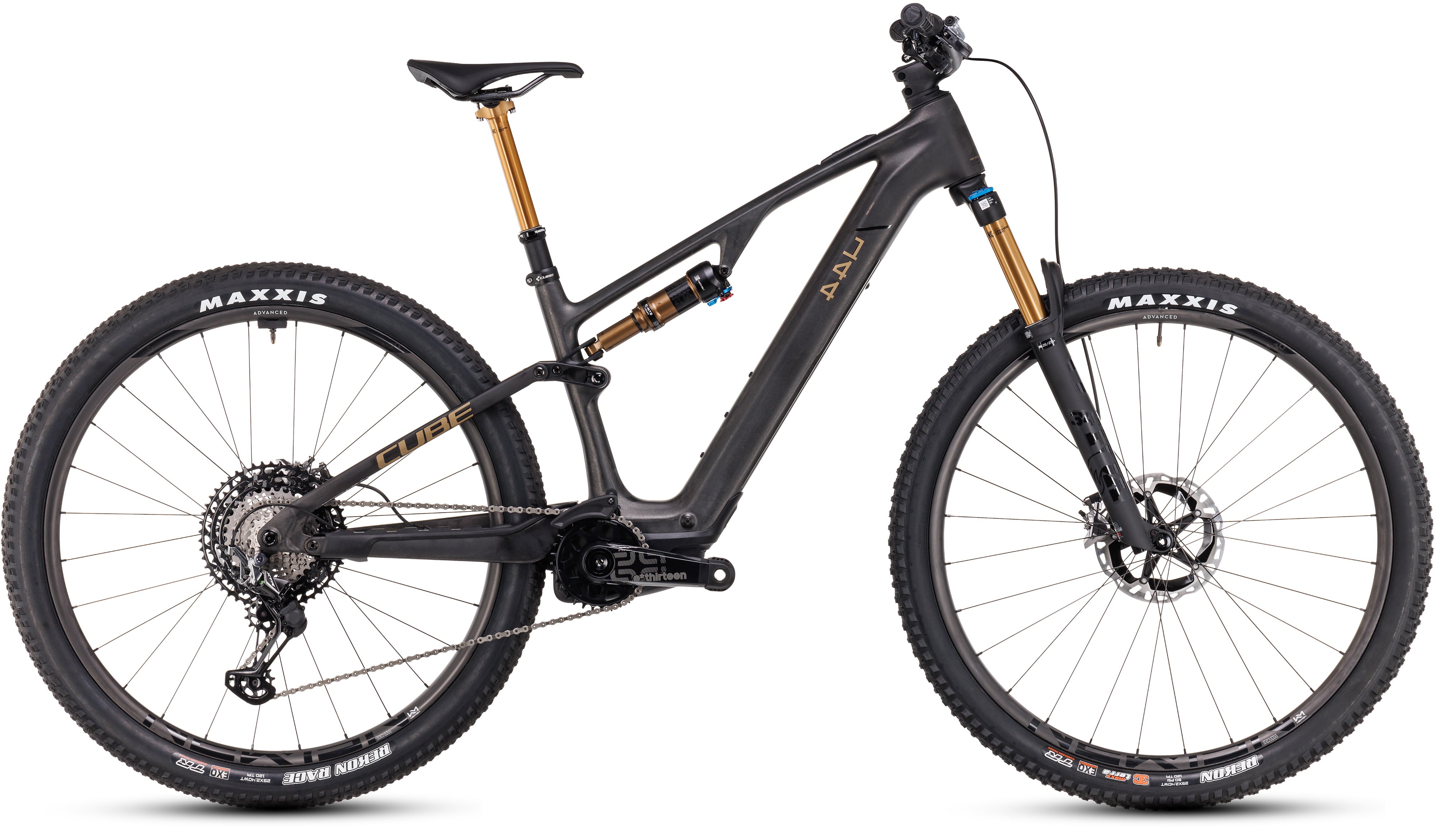 Cube AMS Hybrid ONE44 C:68X SLT 400X carbon´n´golddust 2024