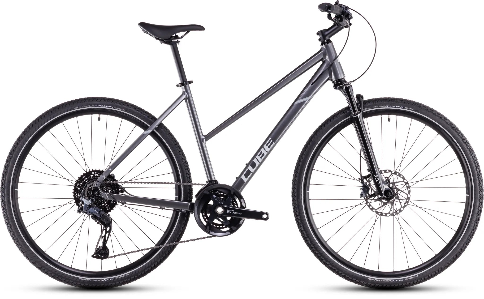 Cube Nature SLX graphite´n´fossil Trapeze 2026