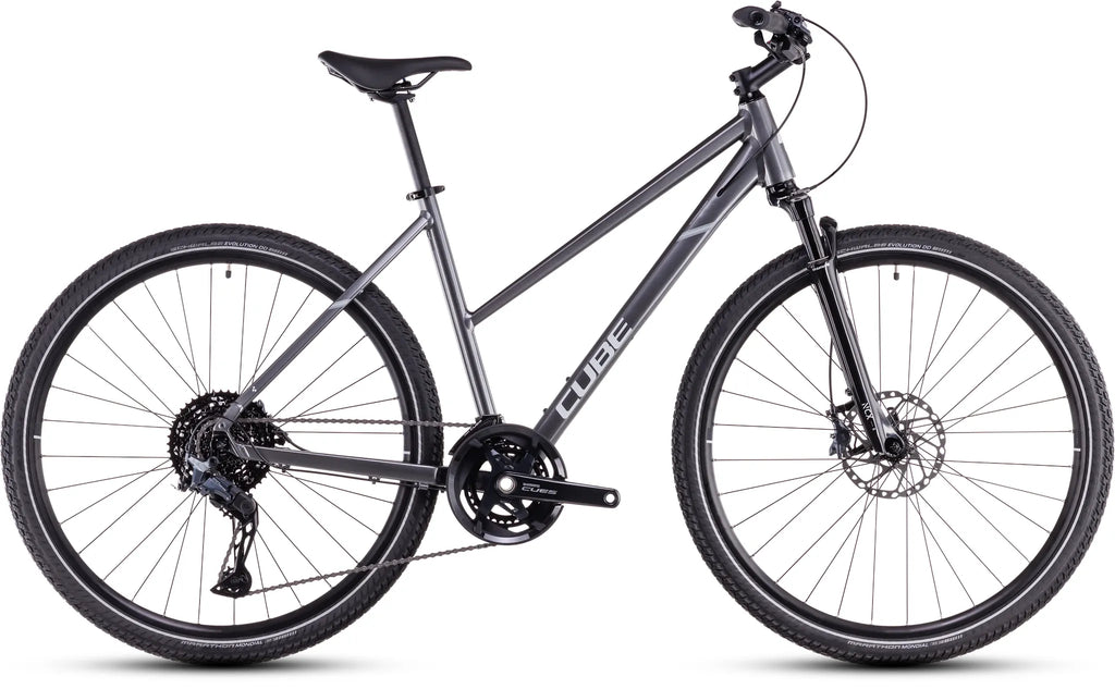 Cube Nature SLX graphite´n´fossil Trapeze 2026