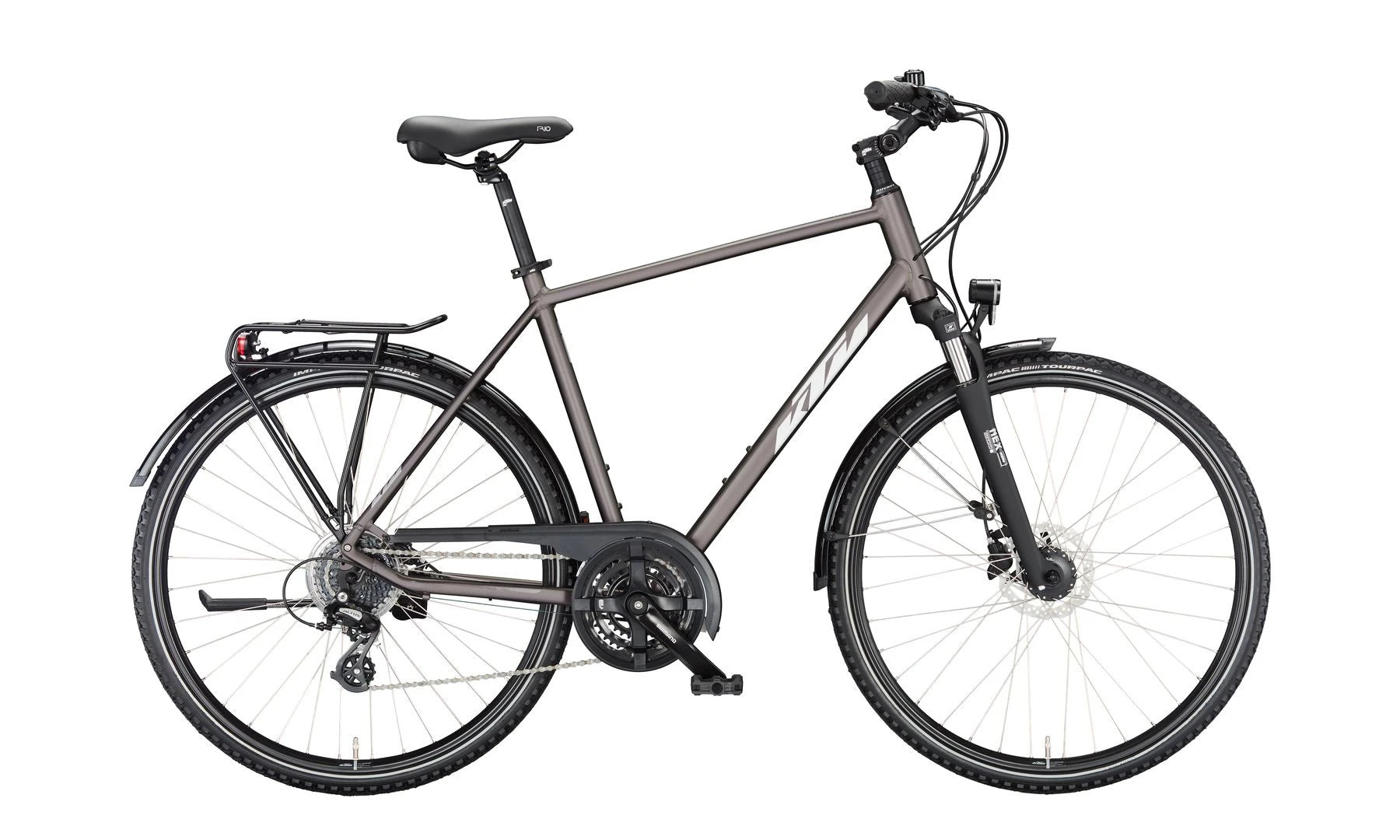 KTM LIFE RIDE Diamant Elderberry Matt (Silver&Orange) 2023