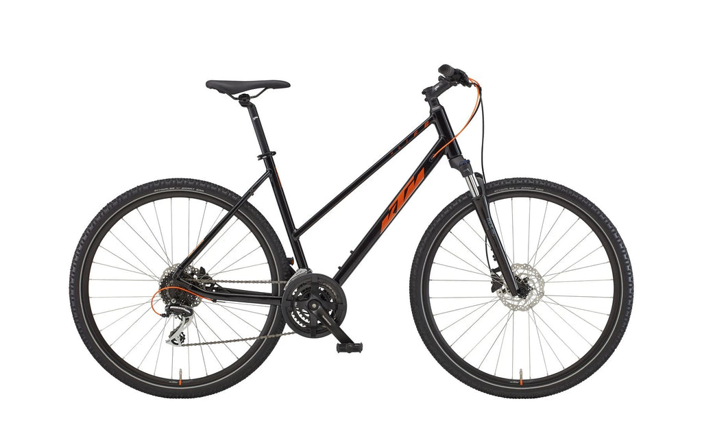 KTM X-LIFE TRACK Trapez Black (Orange&Silver) 2022