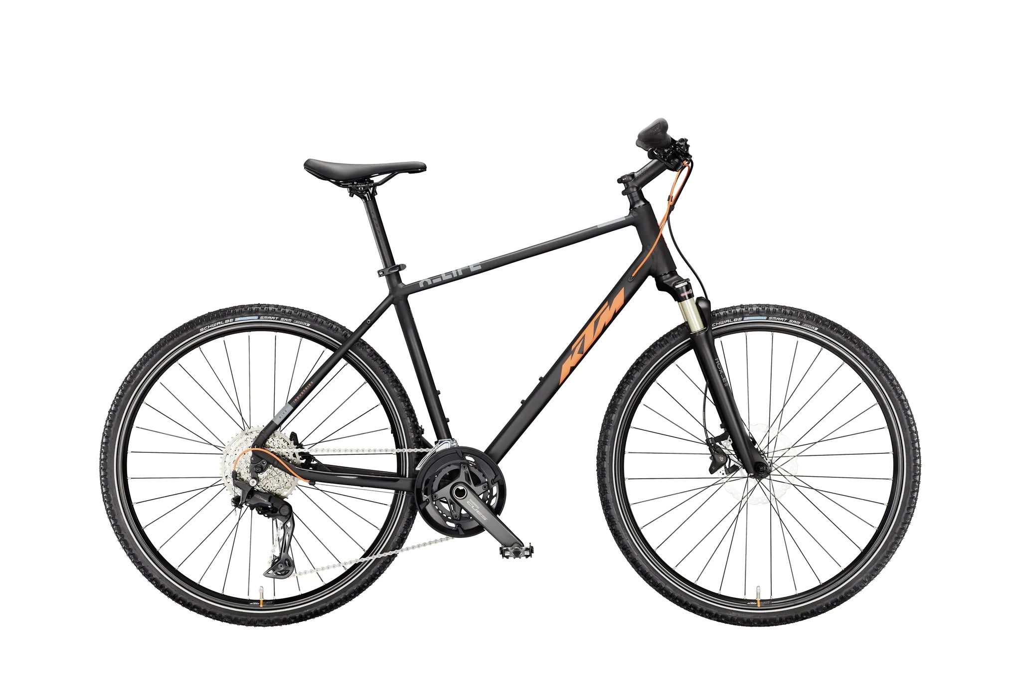 KTM X-LIFE 1964 CROSS Diamant Black Matt (Orange) 2024