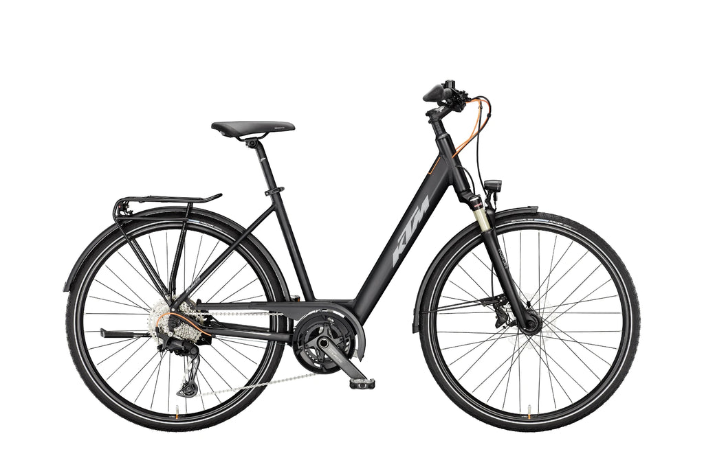 KTM LIFE 1964 Tiefeinsteiger Black Matt (Grey&Orange) 2024