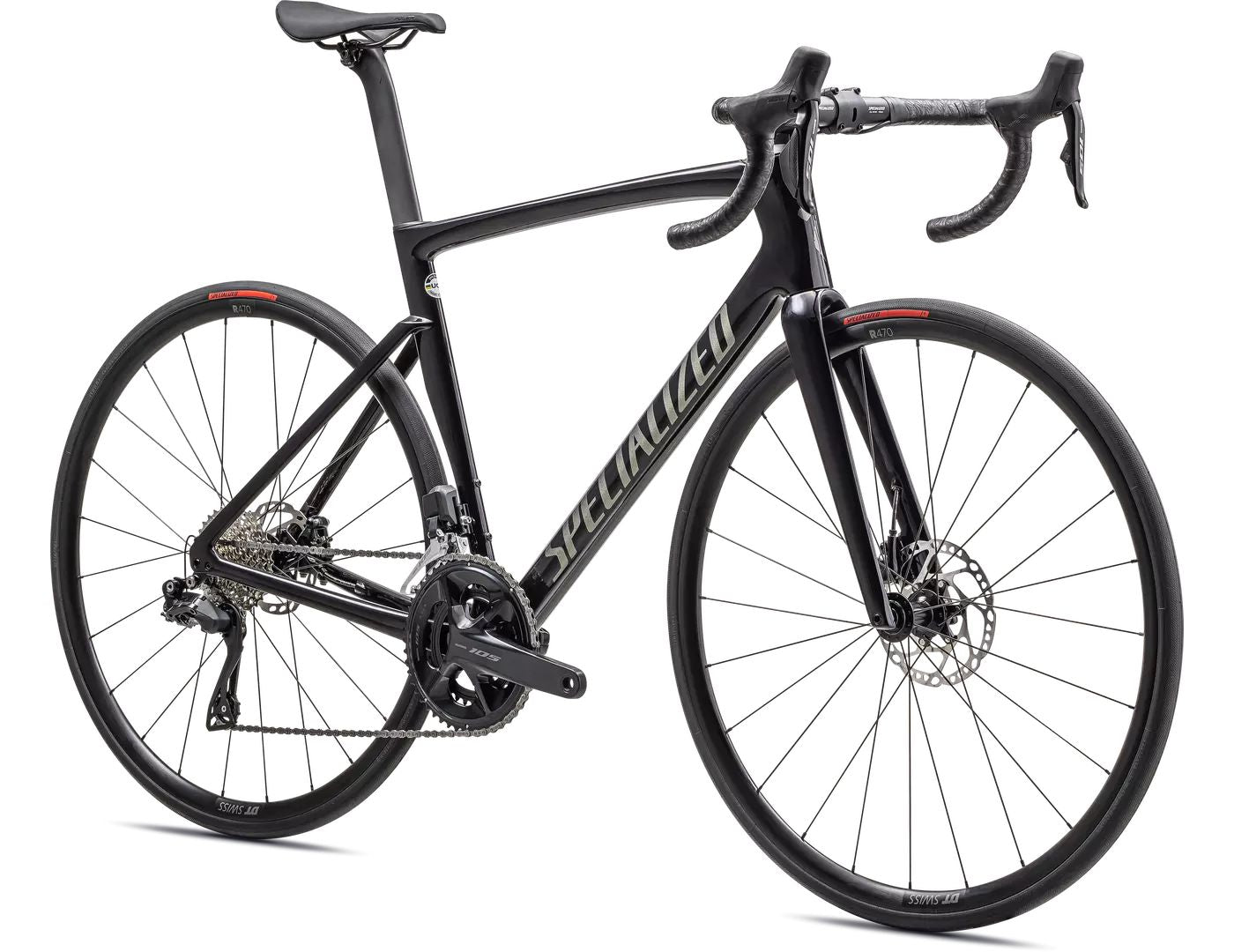 Specialized Tarmac SL7 Comp - Shimano 105 Di2 Gloss Metallic Midnight Shadow/Black