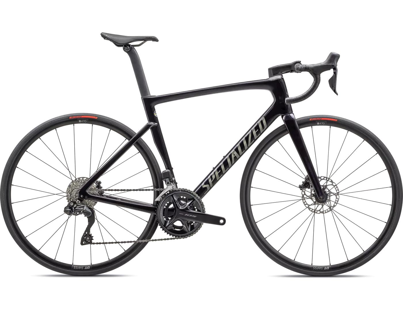 Specialized Tarmac SL7 Comp - Shimano 105 Di2 Gloss Metallic Midnight Shadow/Black