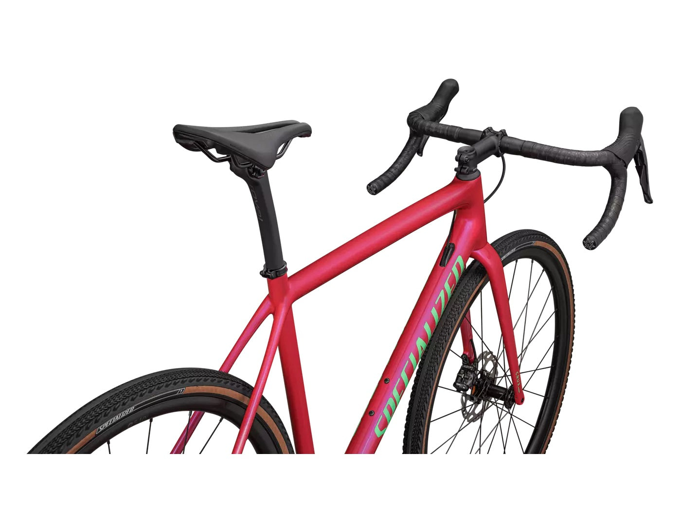 Specialized Crux Comp Gloss Vivid Pink/Electric Green