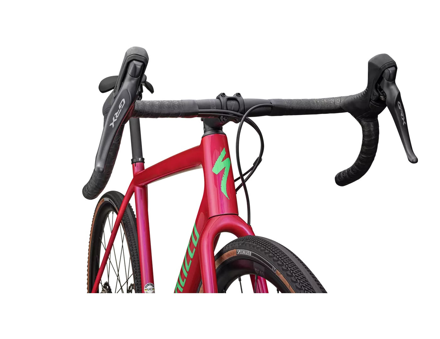 Specialized Crux Comp Gloss Vivid Pink/Electric Green