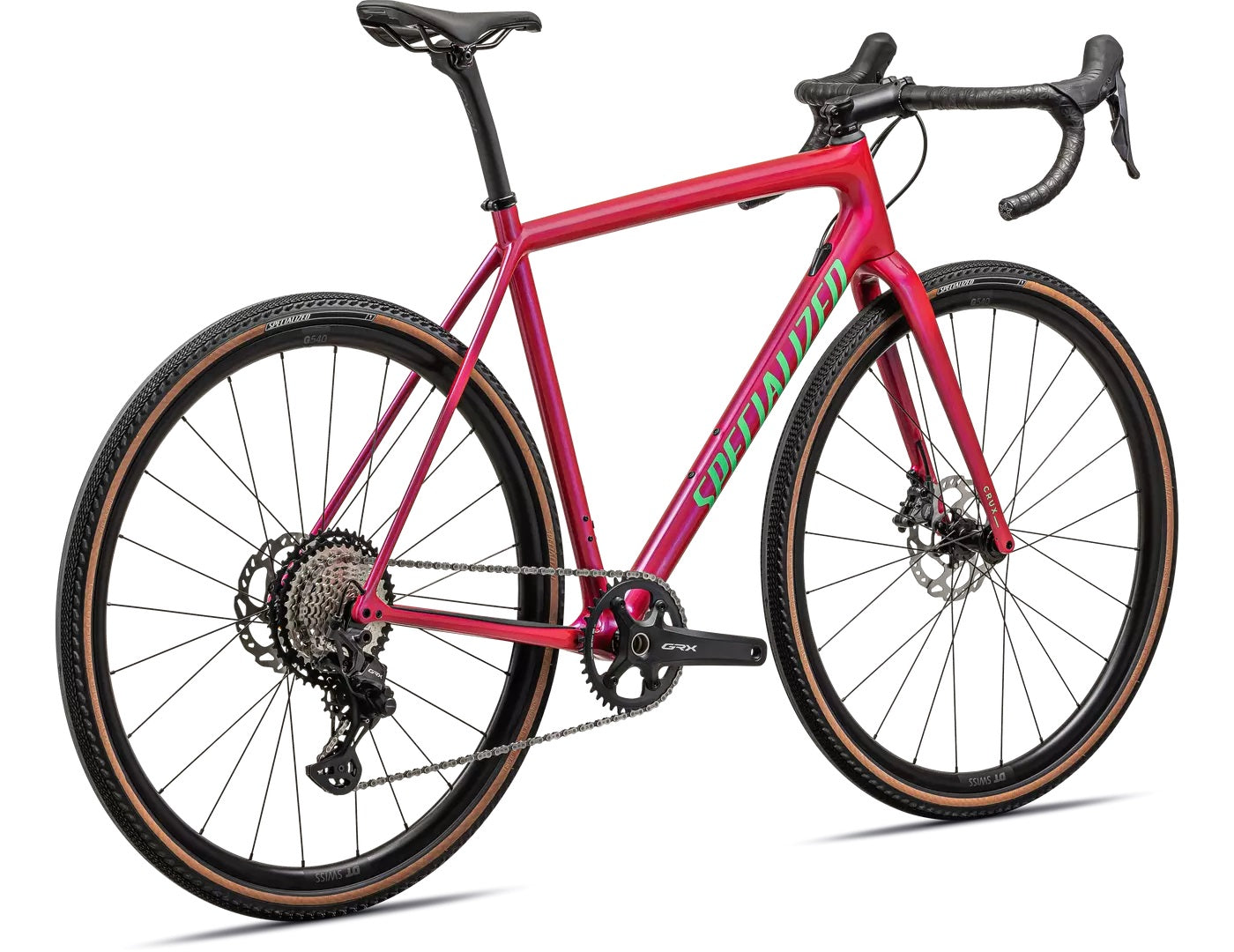 Specialized Crux Comp Gloss Vivid Pink/Electric Green