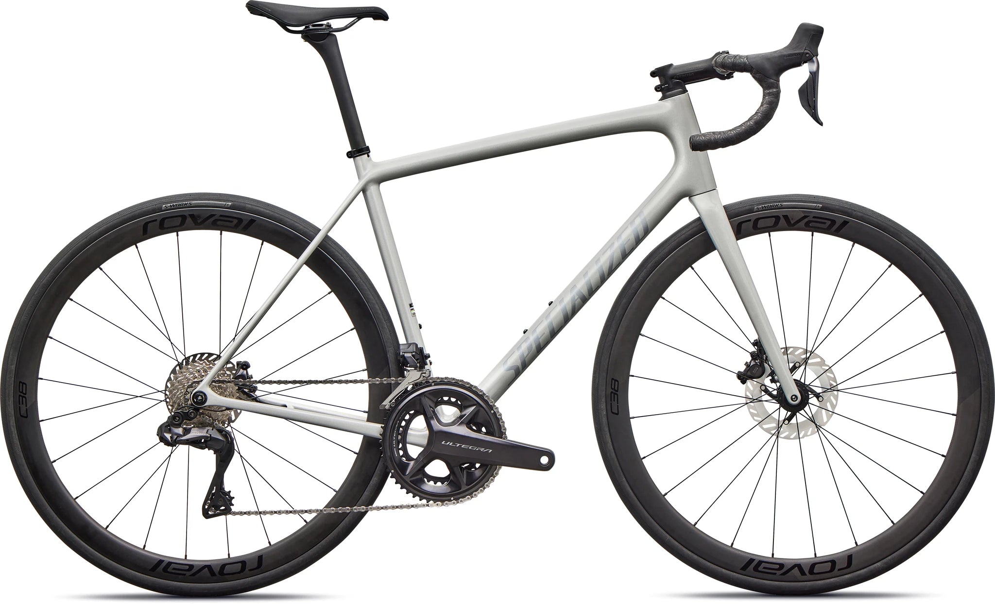 Specialized Aethos Expert Di2 Gloss Dolomite Metallic / Blue Pearl Over Shadow Silver 2026