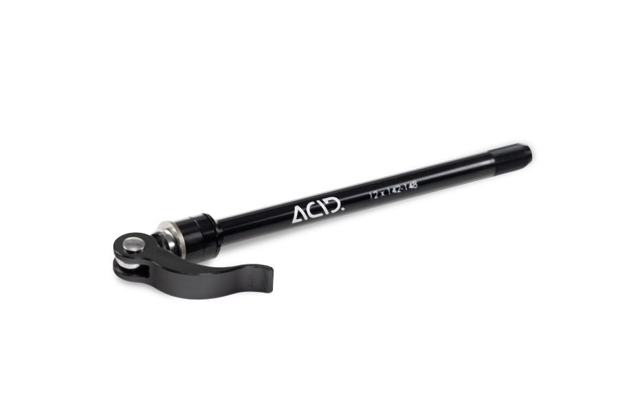 Acid thru axle M12x1.0 142-148 mm for bicycle trailers