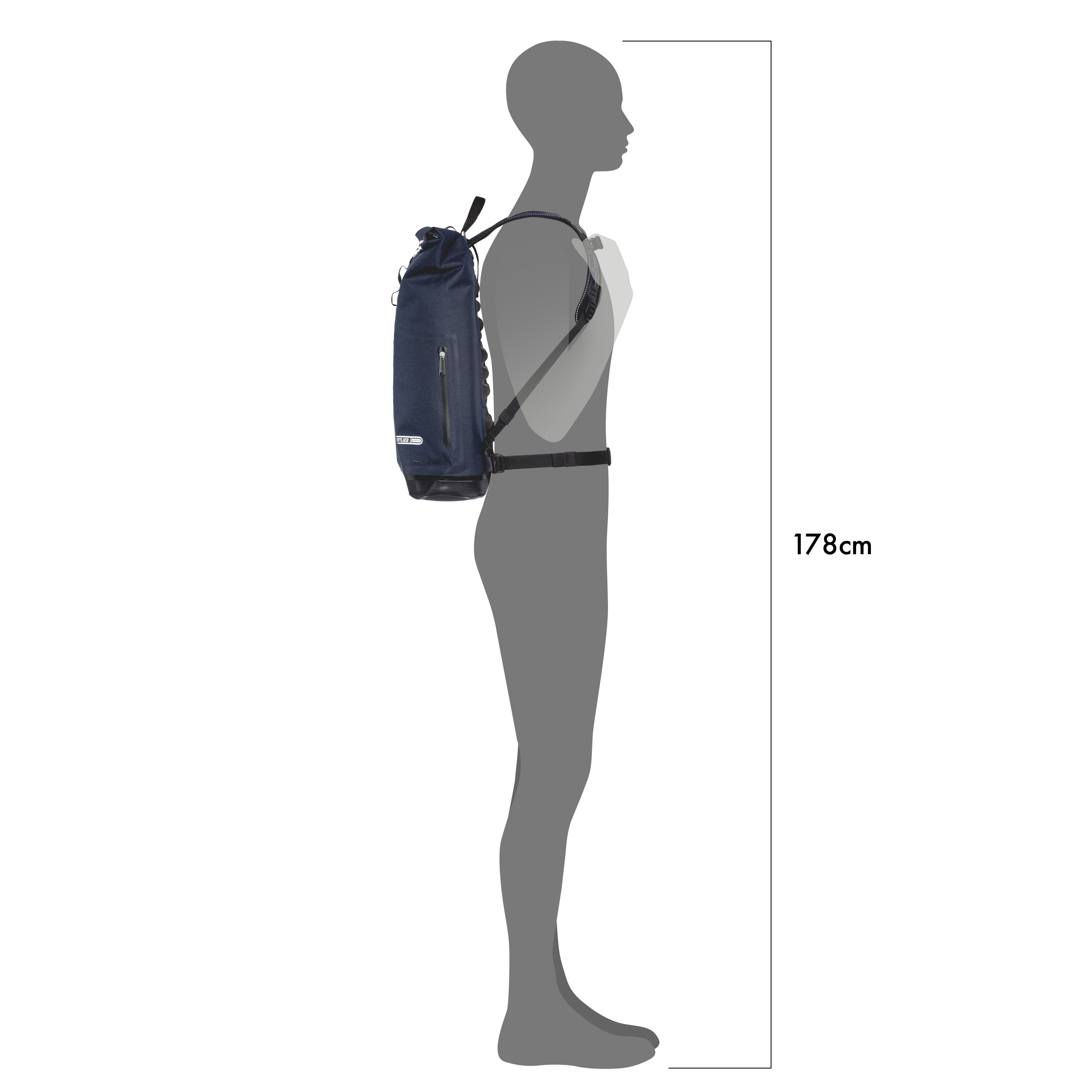Ortlieb Commuter-Daypack Urban 2024 - Liquid-Life #Wähle Deine Farbe_ink