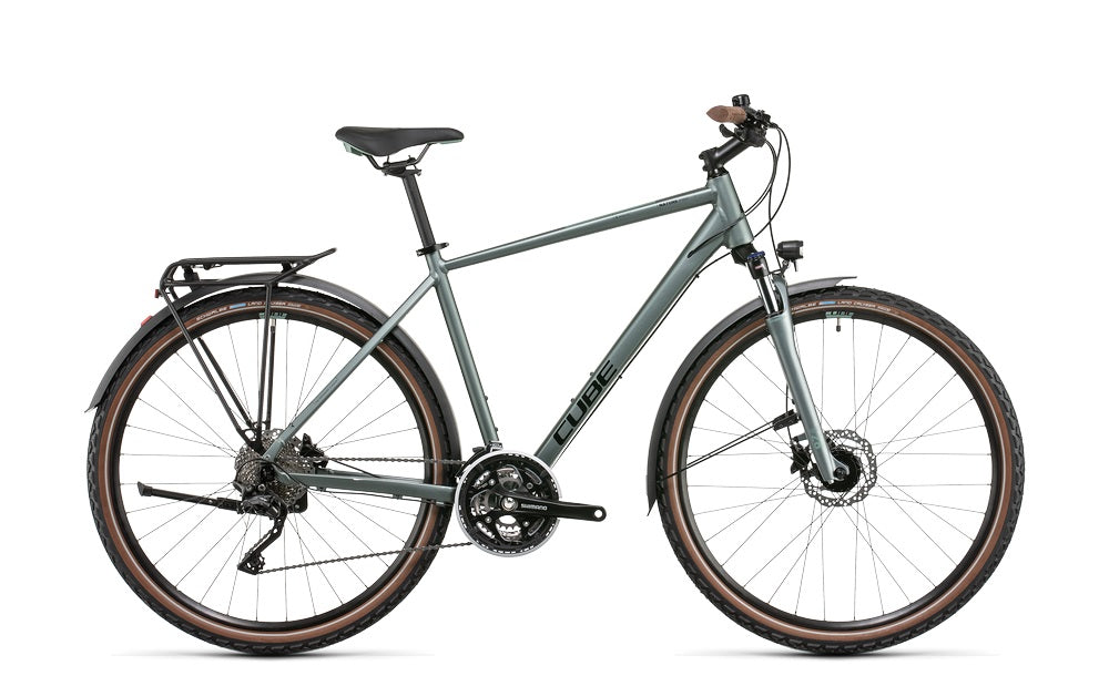 Cube Nature Pro Allroad silvergreen´n´black