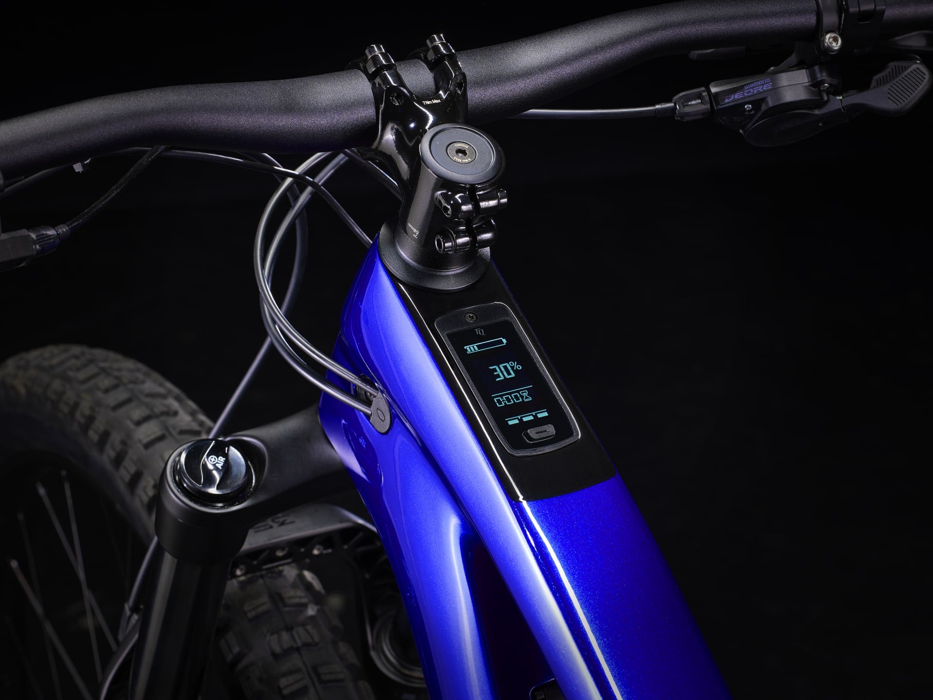 Trek Fuel EXe 9.5 dunkelblau