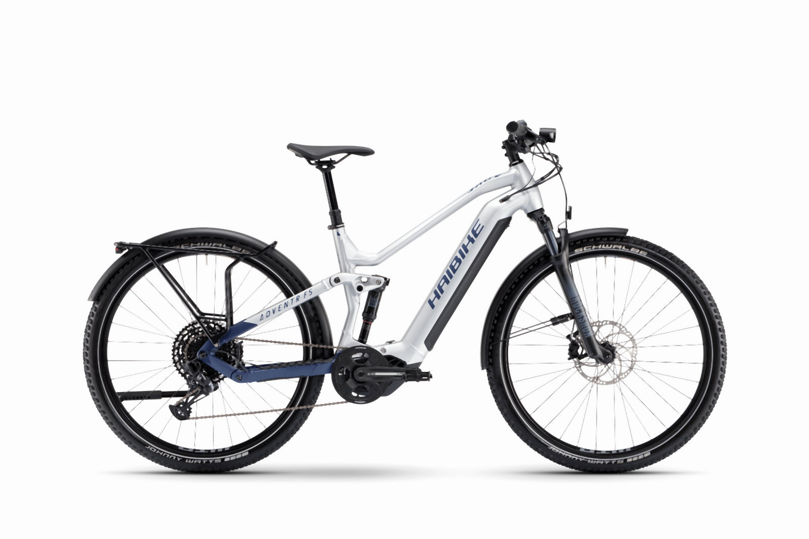 Haibike Adventr FS 9 Silver Blue