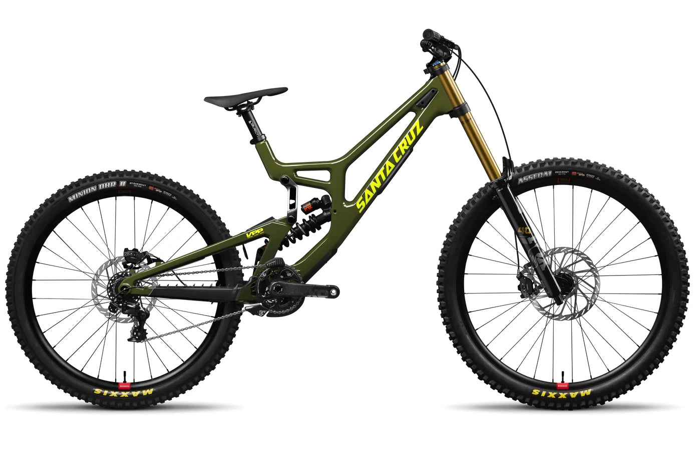 Santa Cruz V10 8 CC DH X01 29 Green 2025 - Liquid-Life