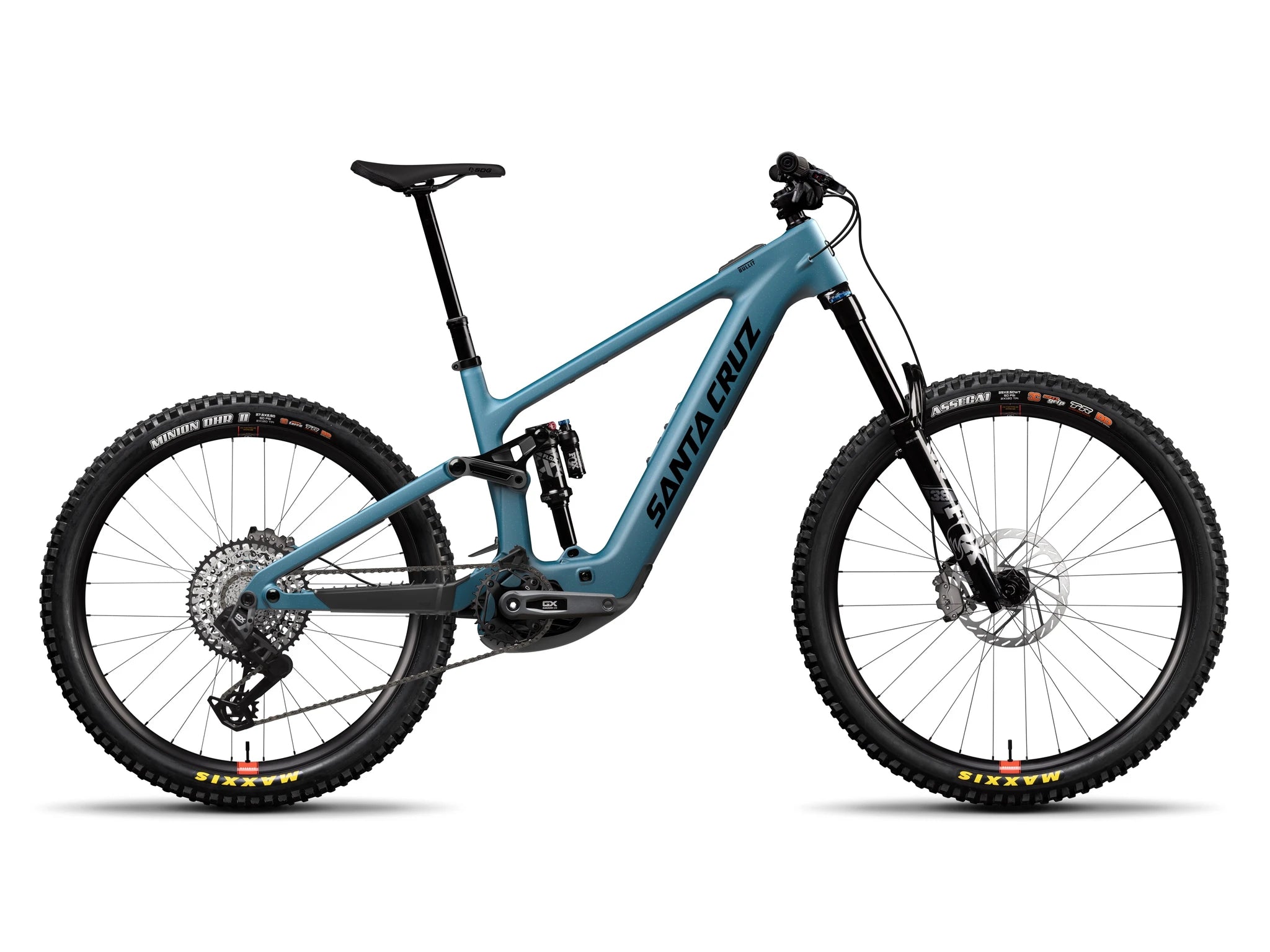 Santa Cruz Bullit 4 C MX GX AXS Matte Teal Sparkle 2026
