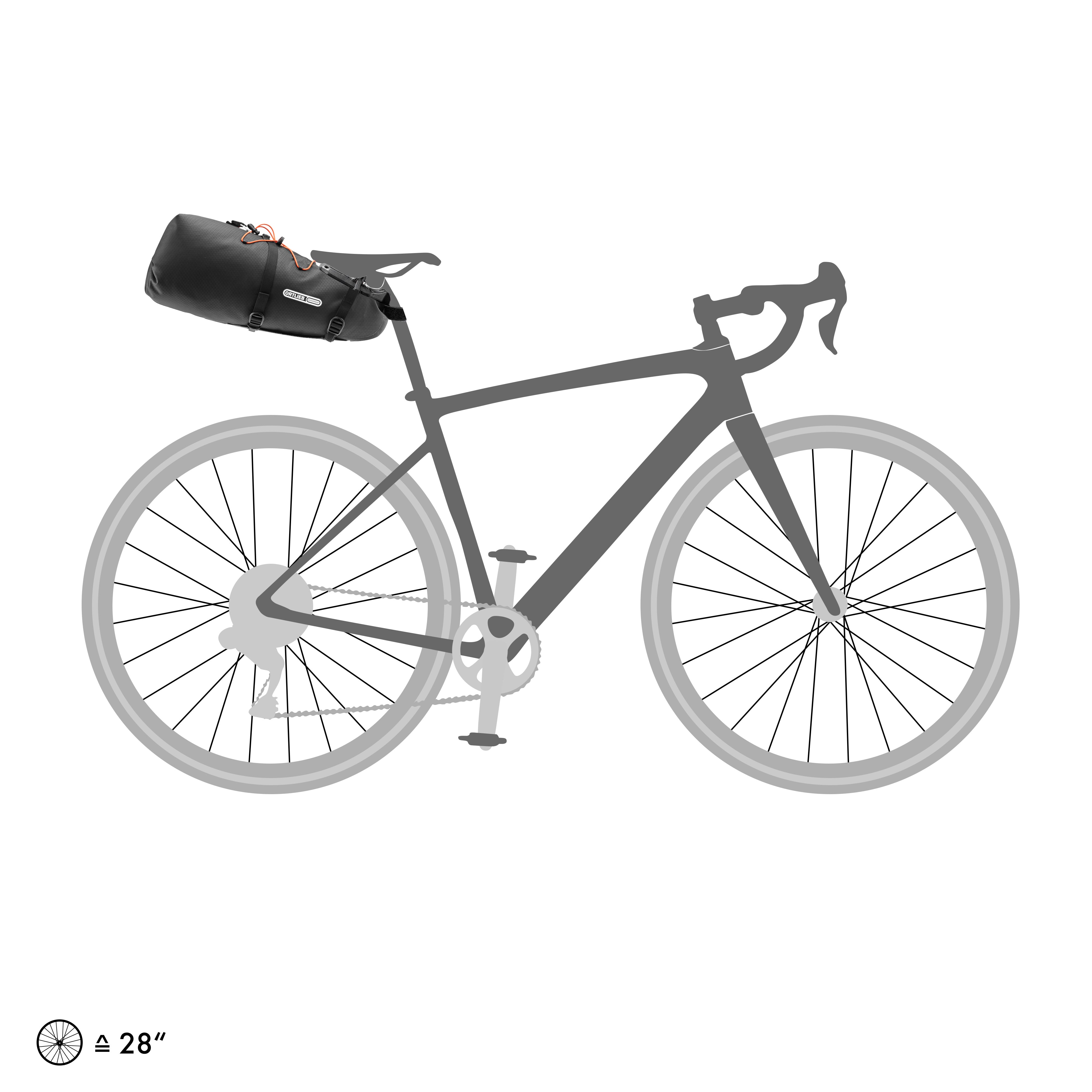 Ortlieb Seat-Pack QR - Liquid-Life #Wähle Deine Farbe_black matt