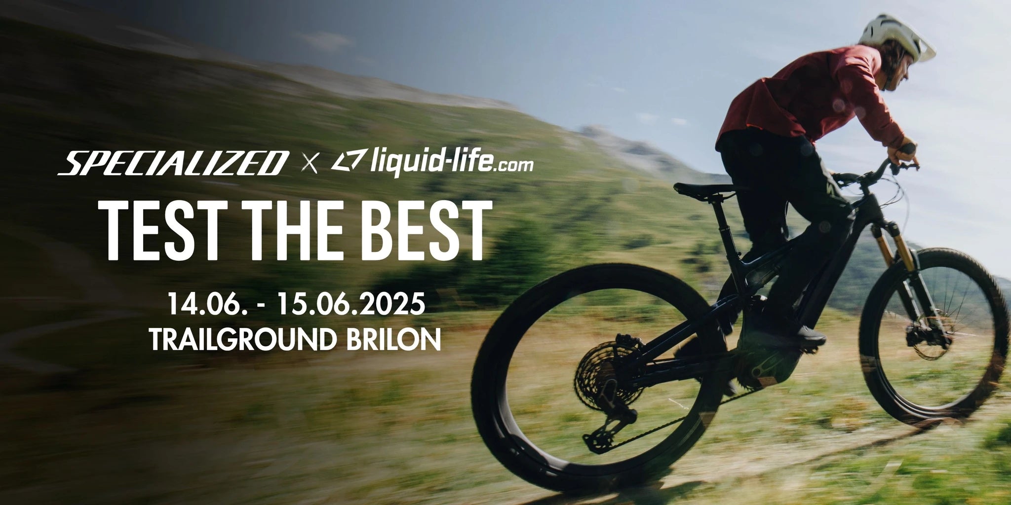 Specialized Test the best Eventbanner 14.06-15.06 im Trailground Brilon