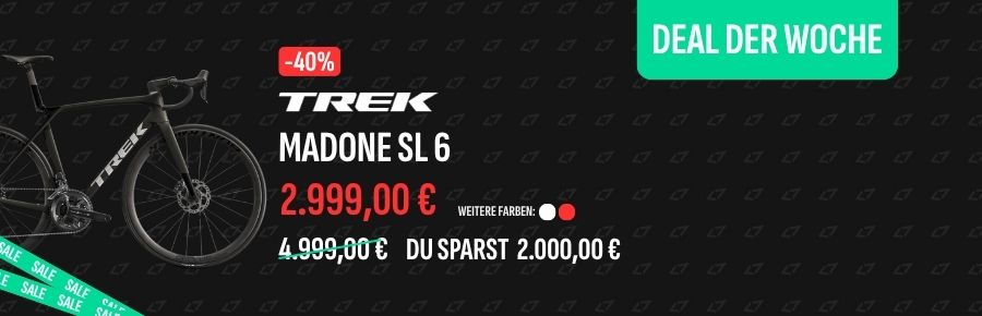 Liquid-Life Deal der Woche - Trek Madone SL 40% reduziert