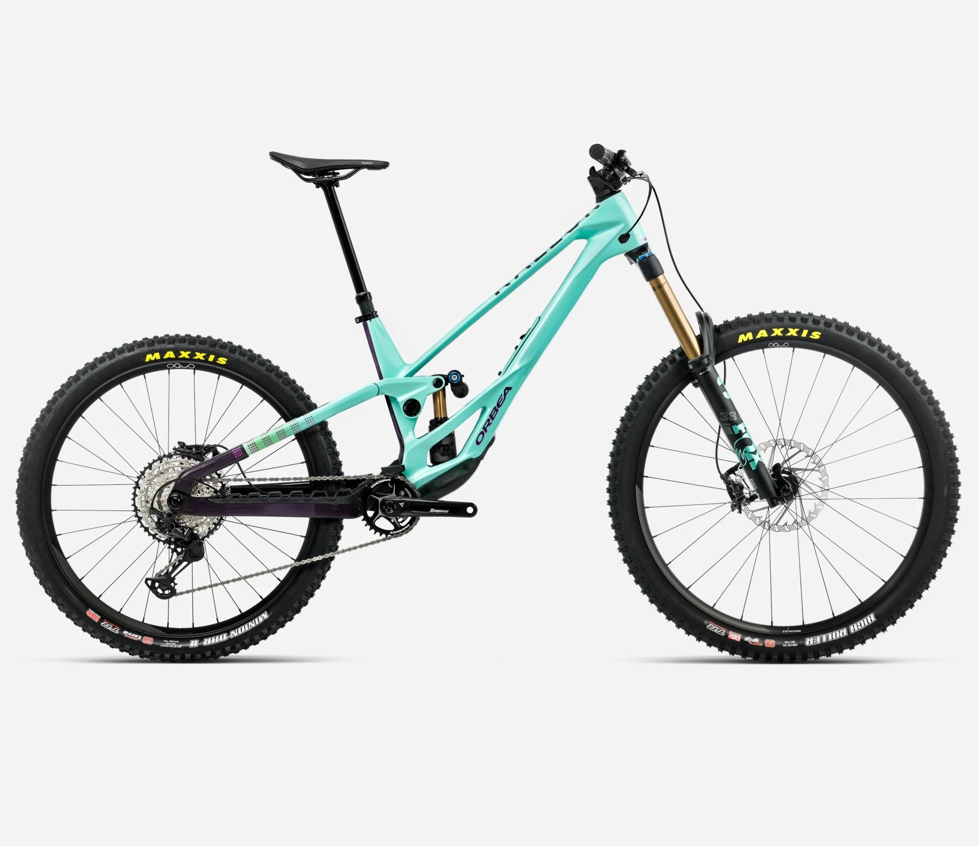 Orbea Rallon 450 E-TEAM Green - Purple Trapez 2026