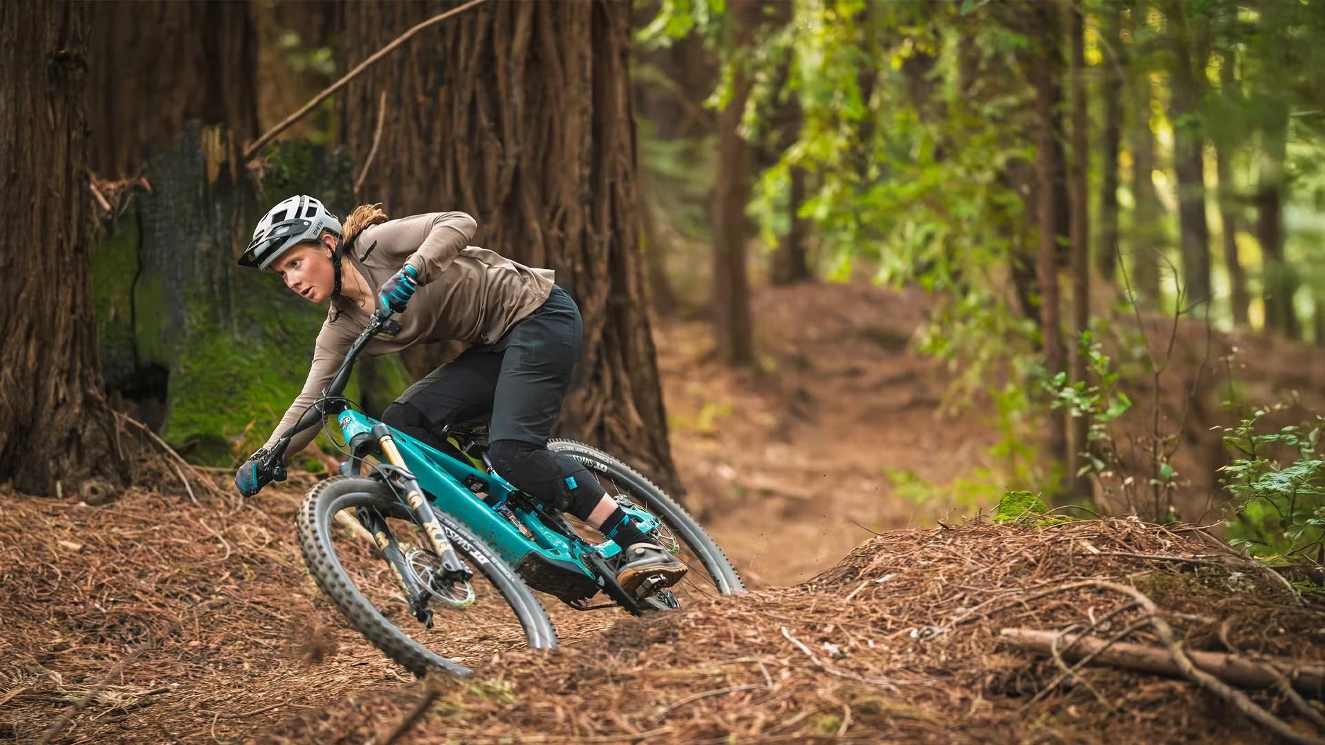 Yeti Mte 2026 auf dem Trail 