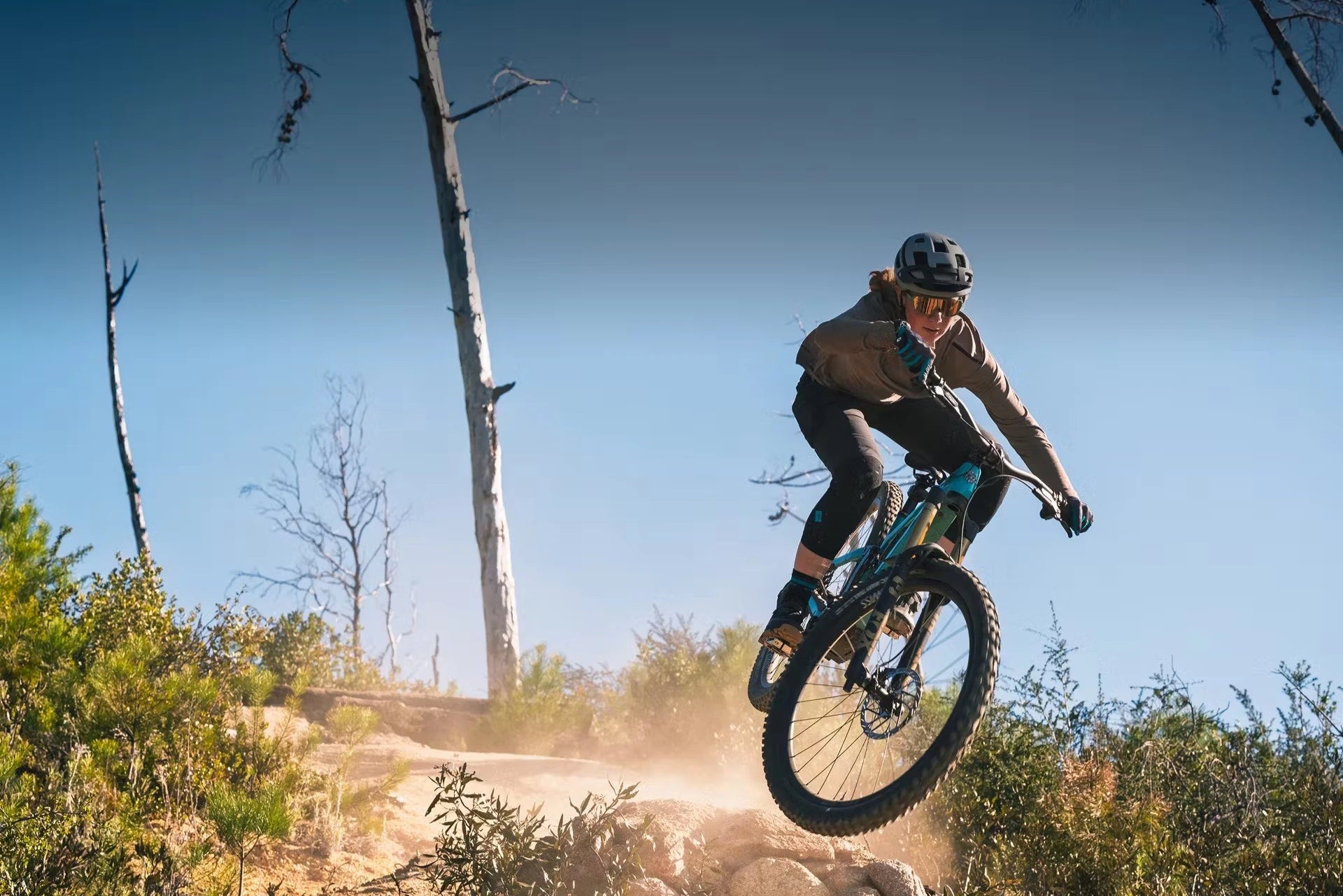 Yeti Mte auf Trails