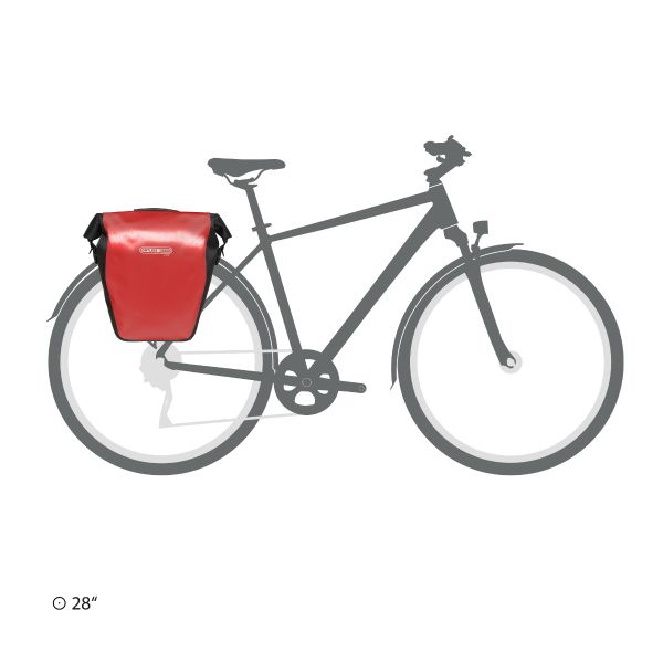 Ortlieb Back-Roller Core 2024 - Liquid-Life #Wähle Deine Farbe_red - black