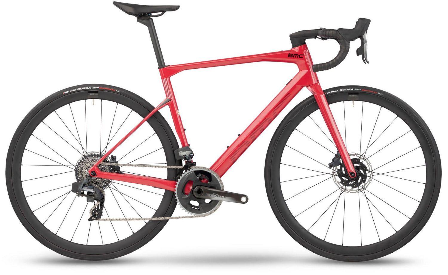 BMC Roadmachine 01 FOUR NEON RED / BLACK 2023 - Liquid-Life