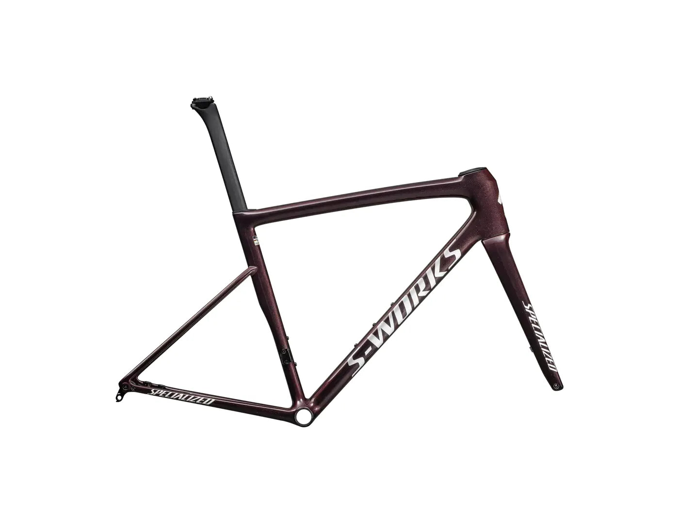 Specialized Tarmac SL8 S-Works Rahmenset #Wähle Deine Farbe_Sldmet/Redprl/Metwhtsil