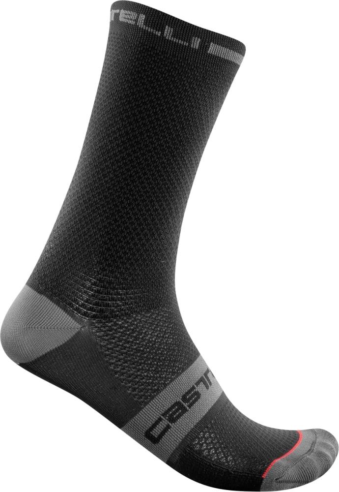 Castelli Superleggera T 18 Sock - Liquid-Life #Wähle Deine Farbe_Black