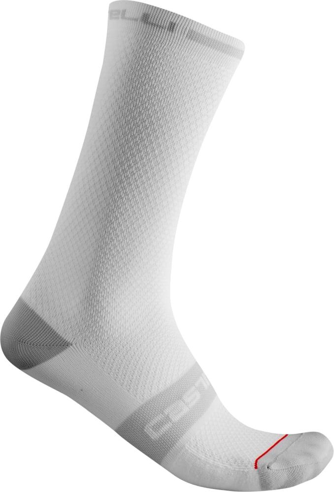 Castelli Superleggera T 18 Sock - Liquid-Life #Wähle Deine Farbe_White
