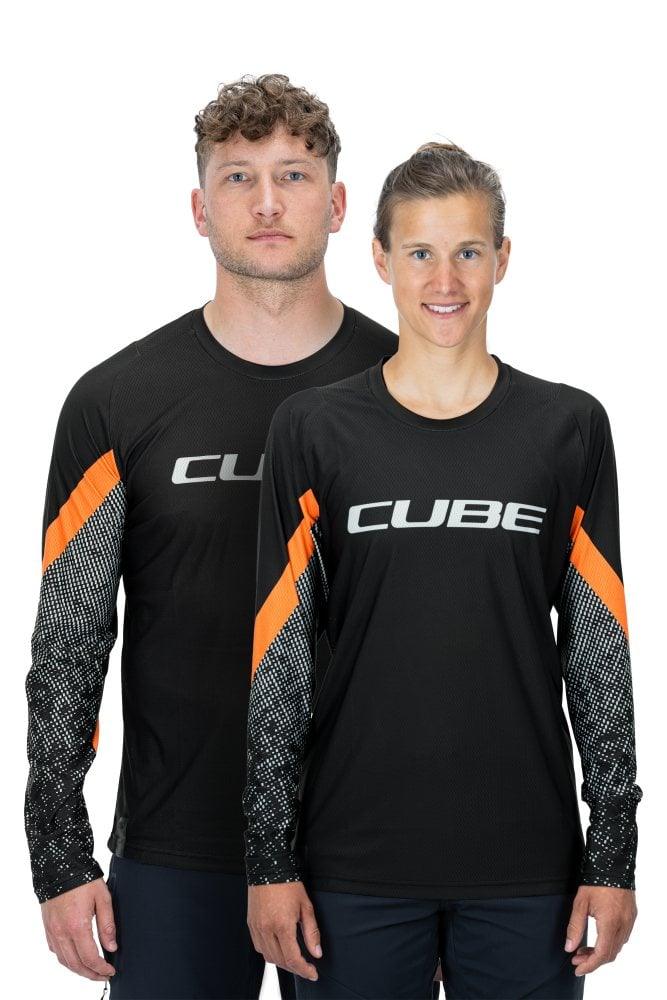 Cube EDGE Rundhalstrikot langarm - Liquid-Life